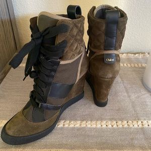 Chloe Sneaker Wedge